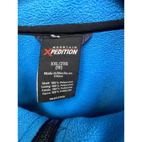 Blue Plaid Mountain Expedition jaket size XXL 18 - Picture 4 of 6